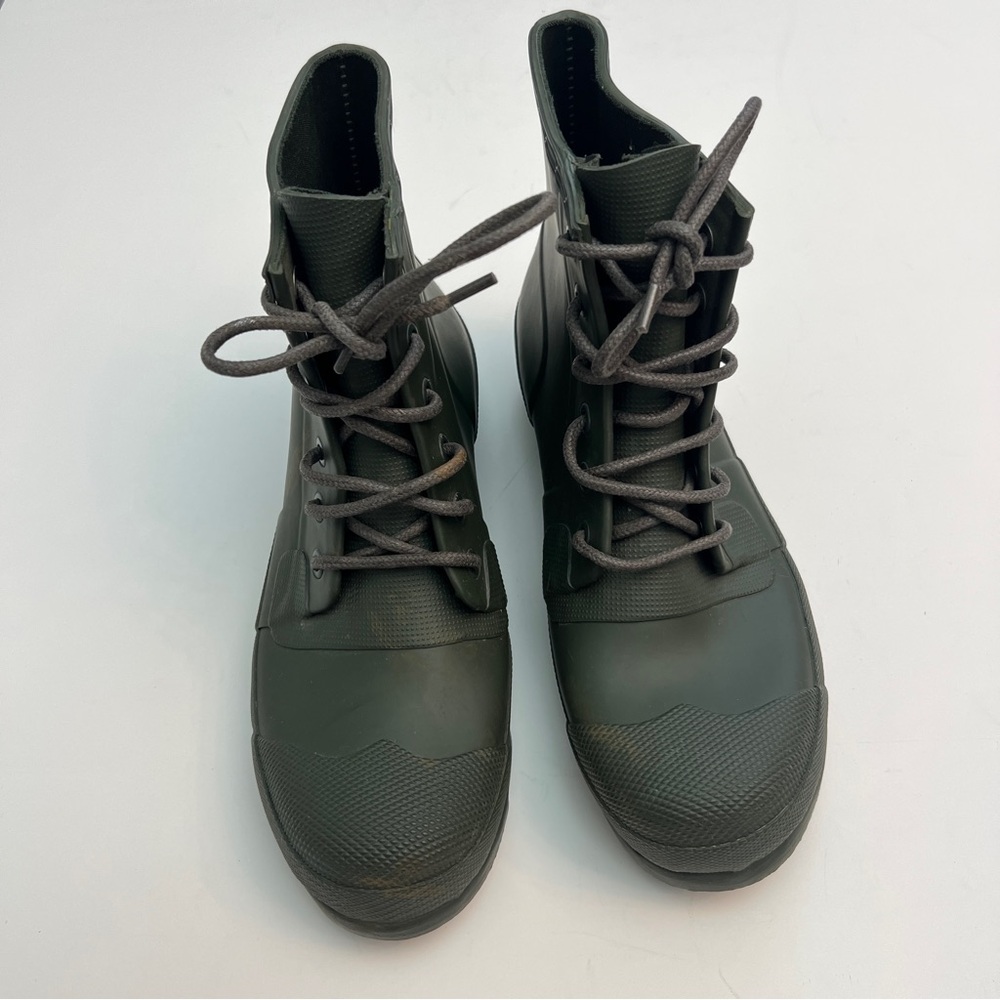 Hunter Rubber Rain Boots, Men Size 11 - Picture 3 of 7